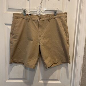 NWT English Laundry Mens Shorts Size 40 Bermuda Beige Tan Khaki 9 In Inseam